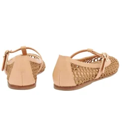 Aerati ballet flat brown