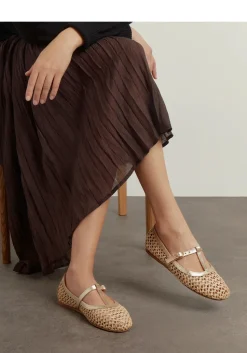 Aerati ballet flat nat platinum