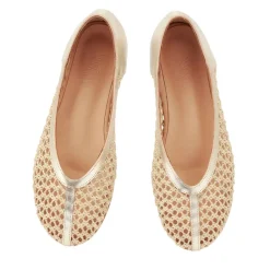 Aeropi ballet flat nat platinum