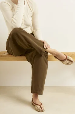 Aeropi ballet flat nat platinum