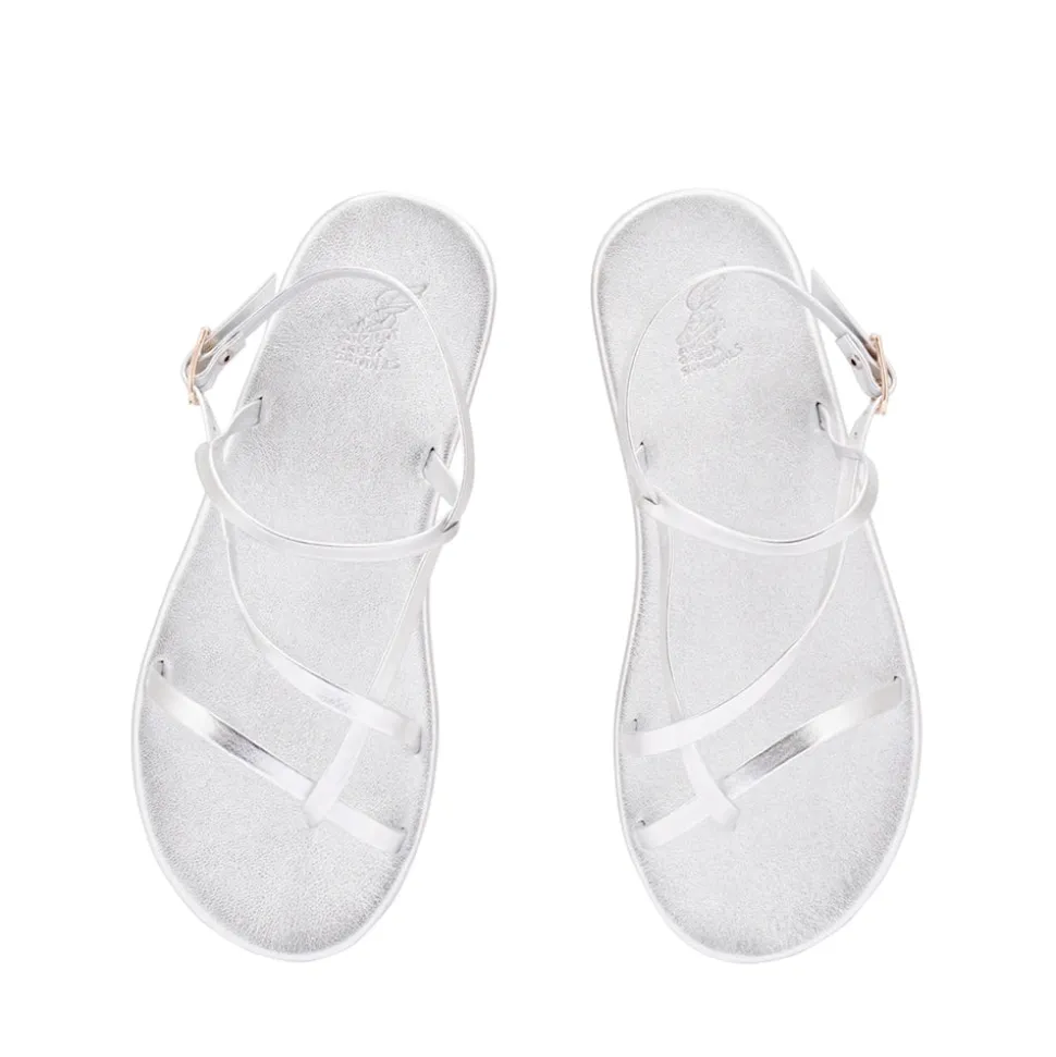 Alethea flip flop all silver