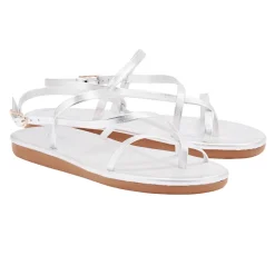 Alethea flip flop all silver