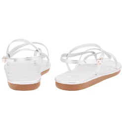 Alethea flip flop all silver