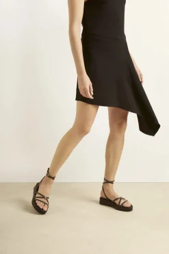 Astriti stitch black platinum