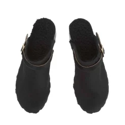 Classic closed clog black