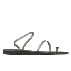 Eleftheria black gold glitter