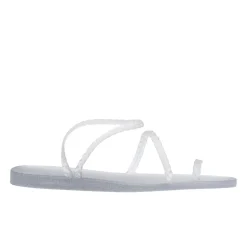 Eleftheria clear silver glitter