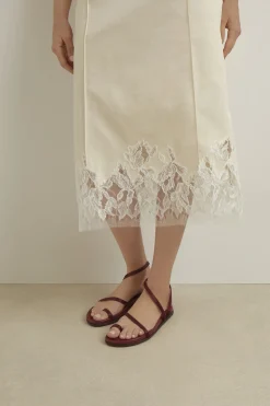 Eleftheria footbed khaki