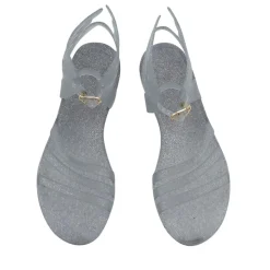 Ikaria clear silver glitter