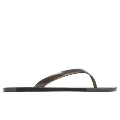 Jelly flip flop black