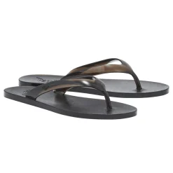 Jelly flip flop black