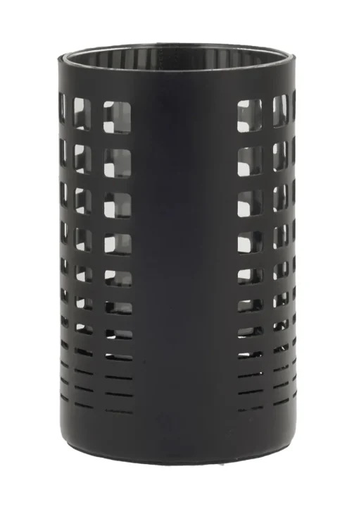 Net vase medium black
