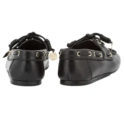 Pliaria boat shoe black