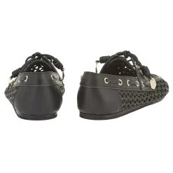 Pliaria boat shoe black