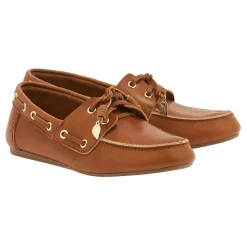 Pliaria boat shoe cotto