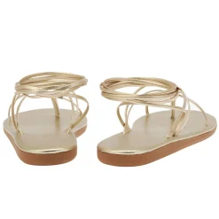 String flip flop all platinum