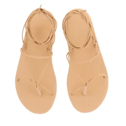 String flip flop natural