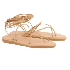 String flip flop natural