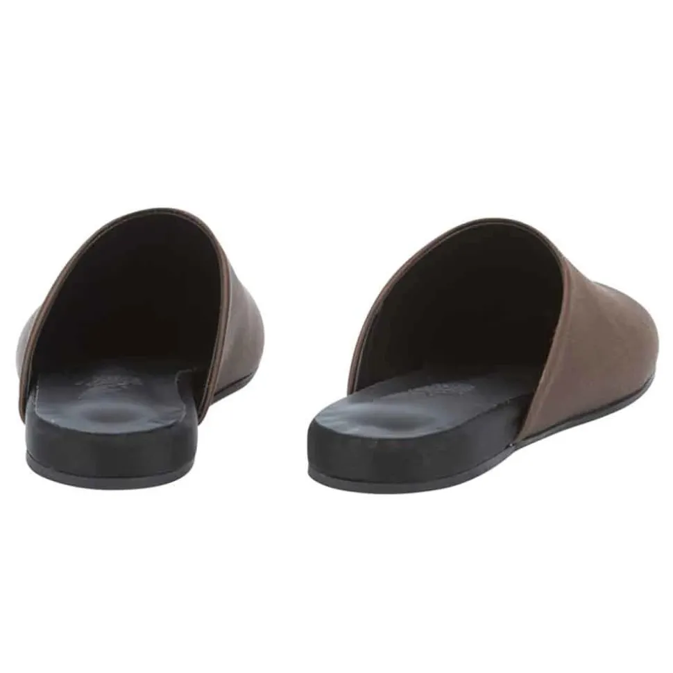 The slipper brown black