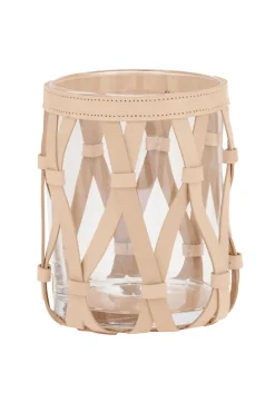 Trellis vase small natural