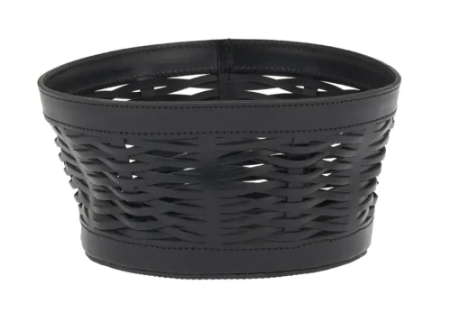 Woven basket black